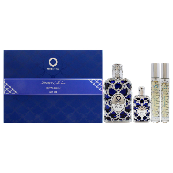 Royal Bleu Orientica 4 Pc 2.7oz EDP Spray, 2 x 10ml EDP Spray, 7.5ml EDP Splash - Picture 1 of 6